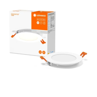 Ledvance DL slim 120MM 8W 550lm 4000K 230V , balts