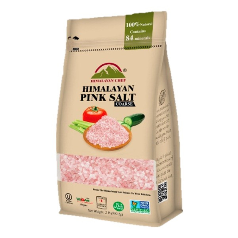 Himalayan Chef Rupjā maluma Himalaju rozā sāls, 907g