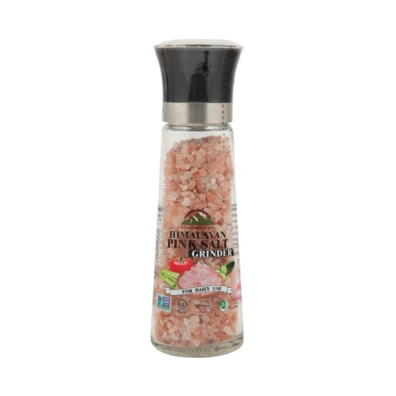 Himalayan Chef Himalaju rozā sāls dzirnaviņas, 380g