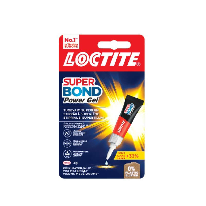 Super Bond PowerFlex Gel cianakrilata lime 4g