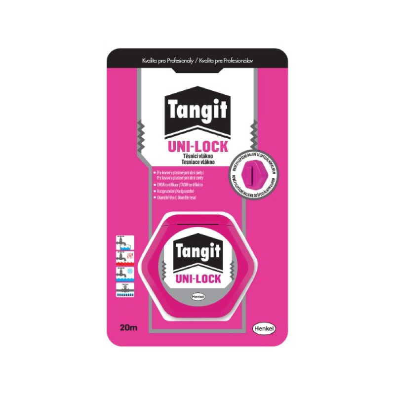 Tangit Uni-Lock piping cord- blivešanas aukla 20m