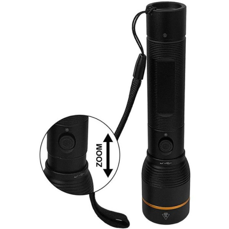 Arcas 10W LED lādējams lukturis ar powerbank funkciju 2200 mAh, IP44