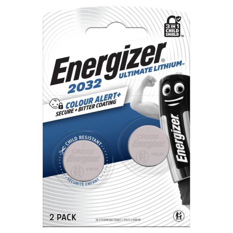 ENERGIZER NEW CR2032 B2 Ultimate Lithium 3V