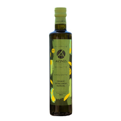 Aeons Extra Virgin olīveļļa Exclusive, stikla pudele 500ml