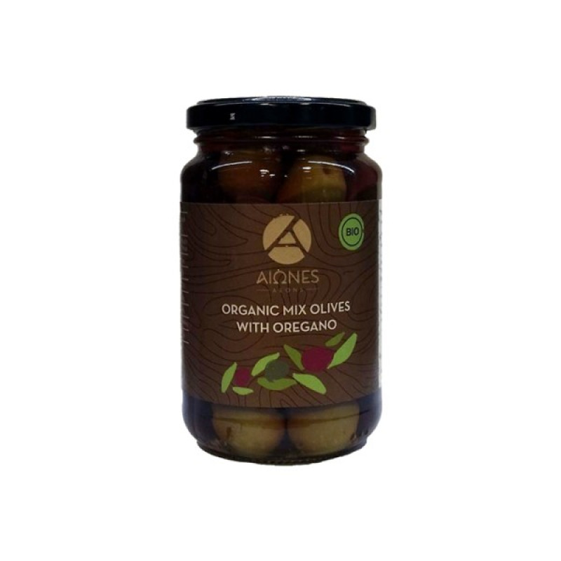 Aeons Organisko olīvu maisījums ar oregano, 370ml
