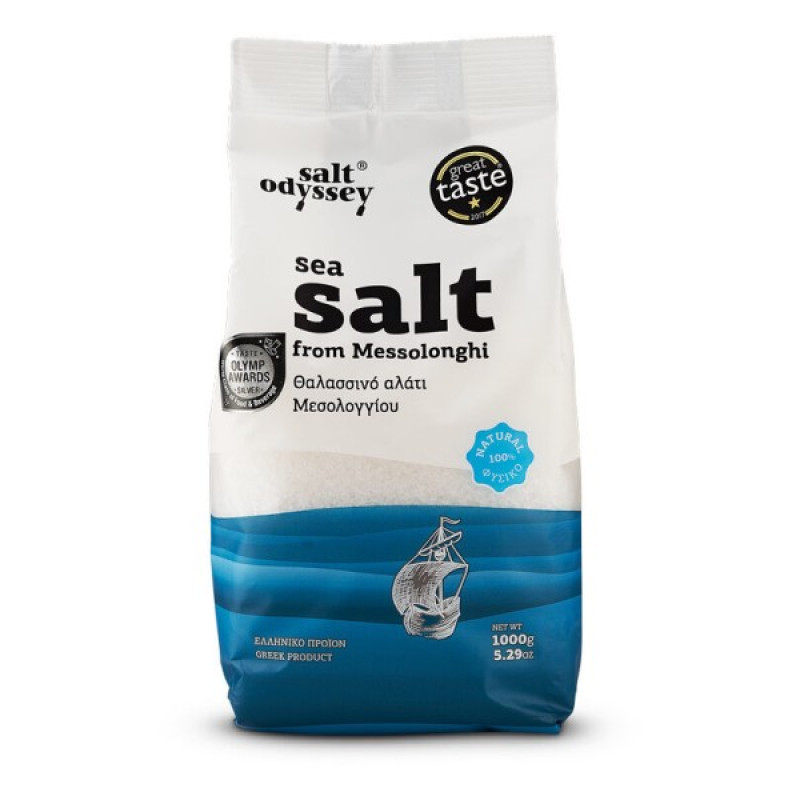 Salt Odyssey Smalkais jūras sāls 1kg