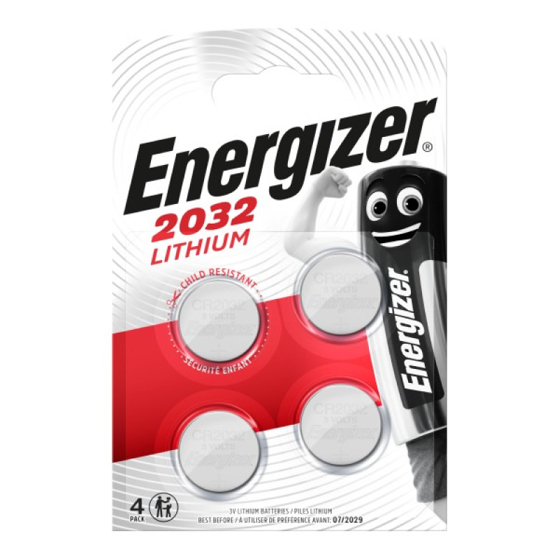 ENERGIZER Lithium CR2032 3V B4