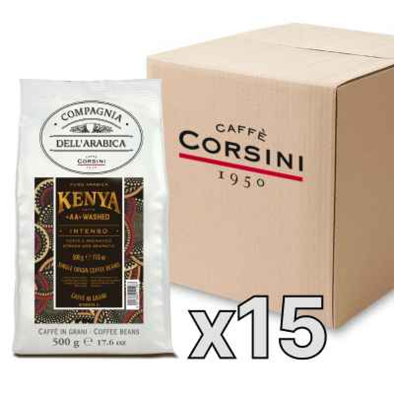 Caffe Corsini Compagnia dell'Arabica Kenya kafijas pupiņas, 500g, kaste
