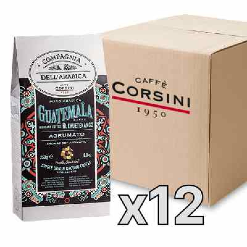 Caffe Corsini Compagnia dell'Arabica Guatemala malta kafija, 250g, kaste