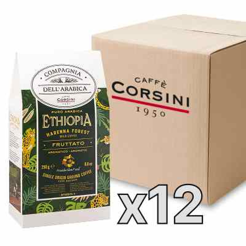 Caffe Corsini Compagnia dell'Arabica Ethiopia malta kafija 250g, kaste