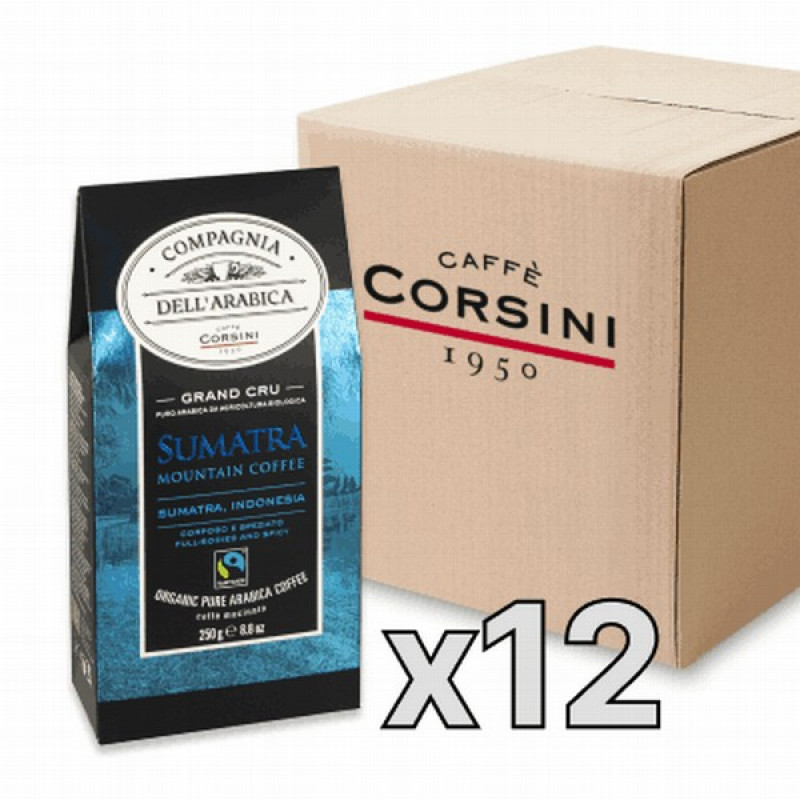 Caffe Corsini Compagnia dell'Arabica Grand Cru Gayo Mountain malta kafija, 250g, kaste
