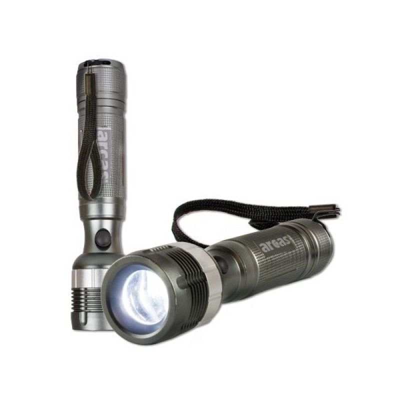 Arcas ARC 3Watt Zoom LED-TL lukturis + 3 x AAA baterijas