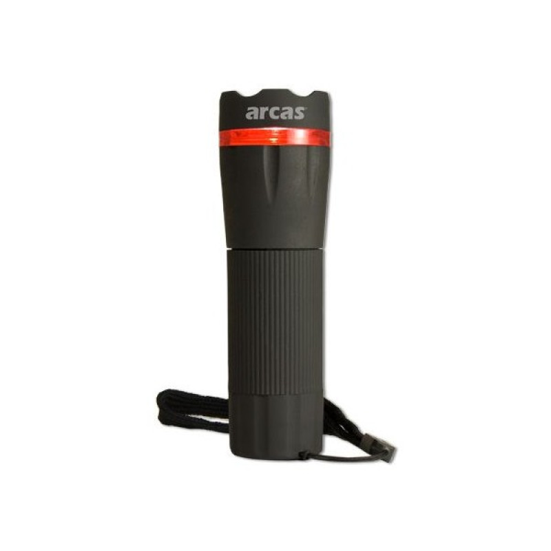 Arcas 1Watt Zoom LED lukturis+3AAA
