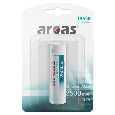 Arcas Li-Ion 18650 B1 2500 mAh 3,7V akumulators