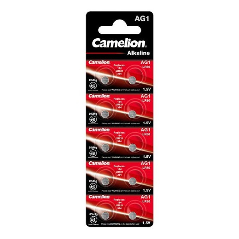 Camelion Alkaline AG1/LR621/364 B10 1,5 V  baterijas