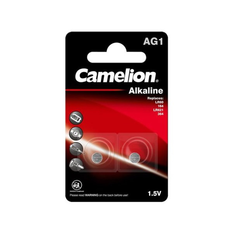 Camelion Alkaline AG1/LR621/364 B2 1,5 V  baterijas