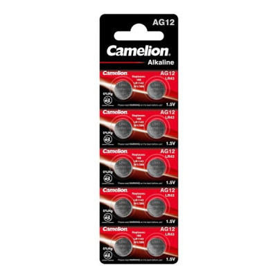 Camelion Alkaline AG12/LR43/386 B10 1,5 V  baterijas