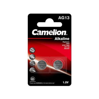 Camelion Alkaline AG13/LR44/357 B2 1,5 V  baterijas