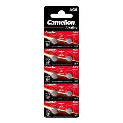 Camelion Alkaline AG5/LR754/393 B10 1,5 V  baterijas