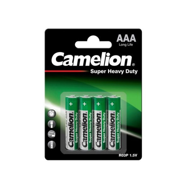 Camelion AAA B4 1.5V cinka baterijas