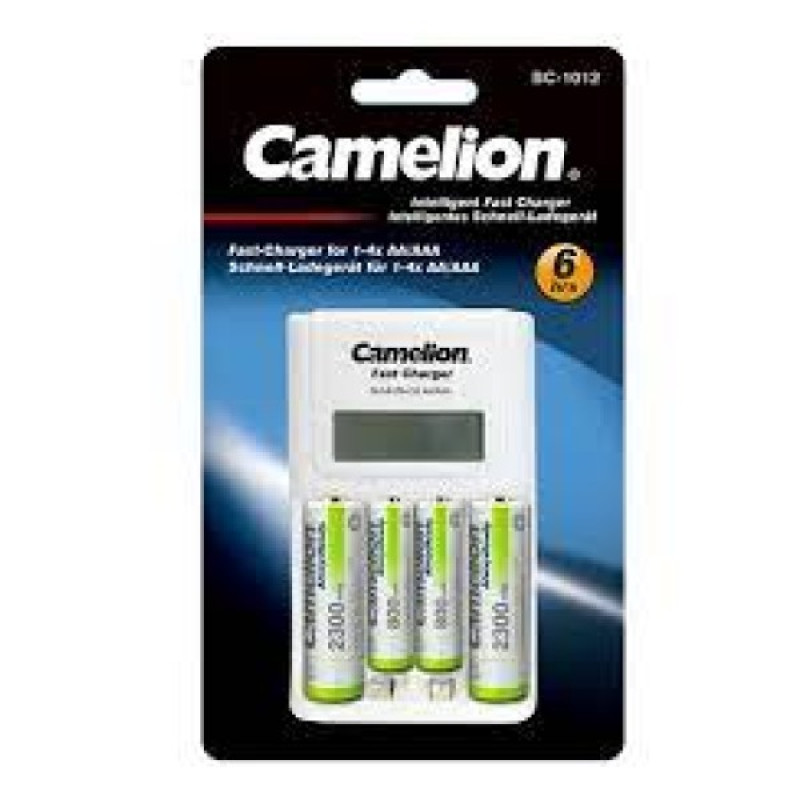 Camelion Fast charger  BC-11012+2AA2300mAh+2AAA800mAh Always Redy
