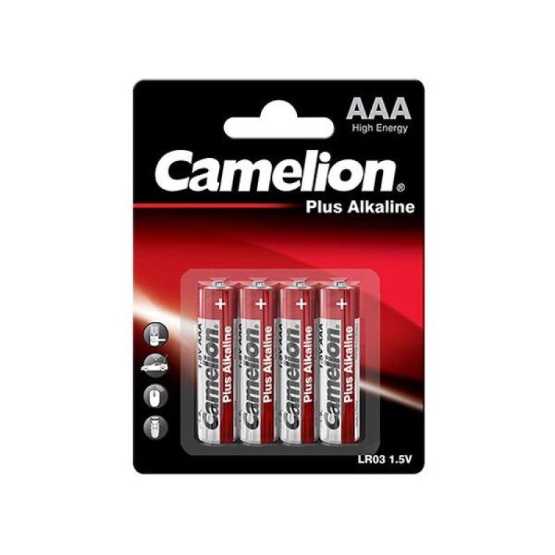 Camelion AAA B4 1.5V alkaline baterijas