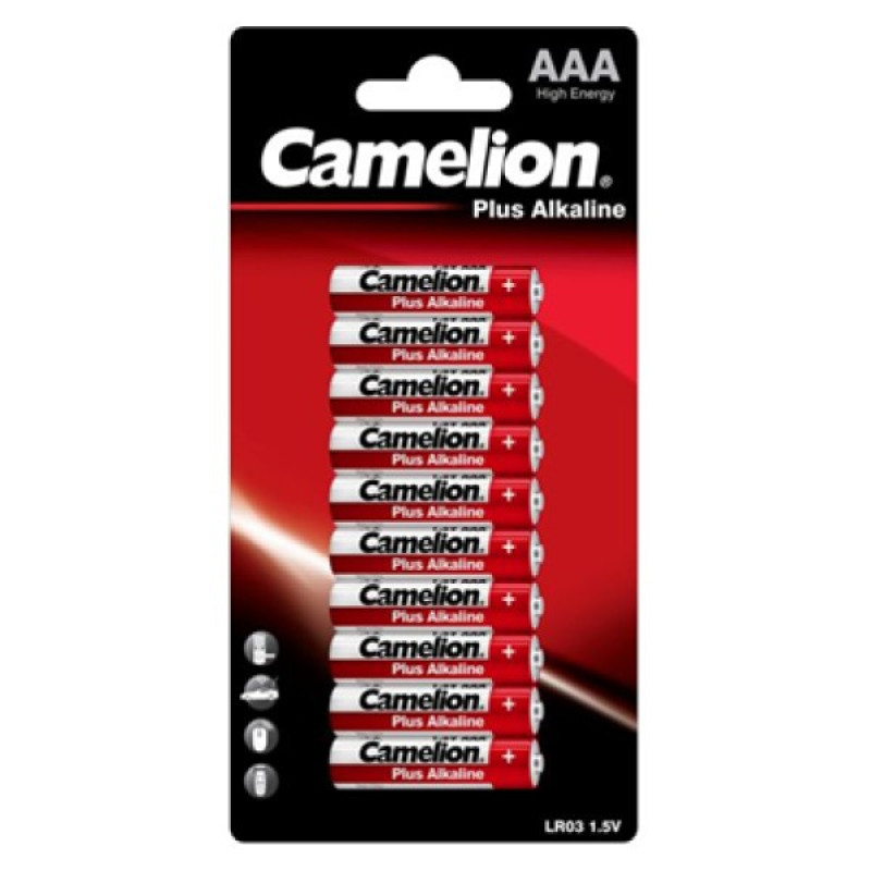 Camelion AAA B10 1.5V alkaline baterijas