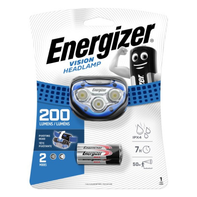 ENR VISION 200lm LED g.lukt.+3xAAA