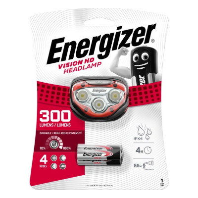 ENR VISION HD 300lm 4LED g.lukt.+3AAA