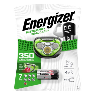 ENR VISION HD+ 350lm LED galvas lukt. 3xAAA