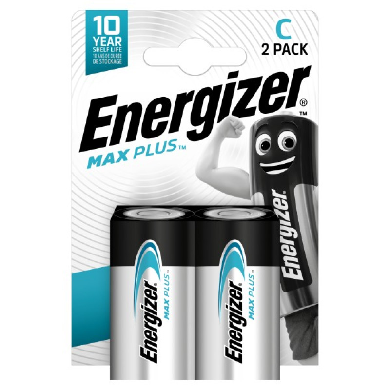 ENERGIZER MAX PLUS C B2 1.5V Alkaline baterijas