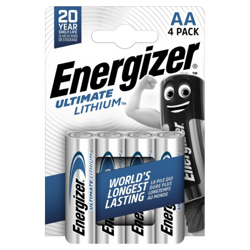 ENERGIZER Litija AA B4 1.5V baterijas