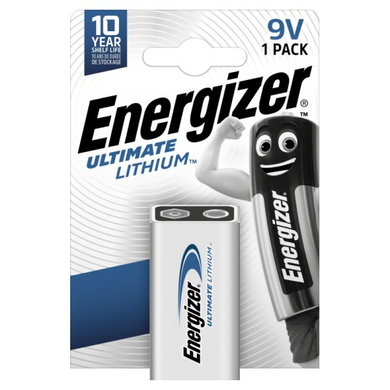 ENERGIZER Lithium 9V B1 baterija