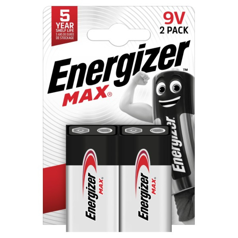 ENERGIZER MAX 9V B2 Alkaline baterija
