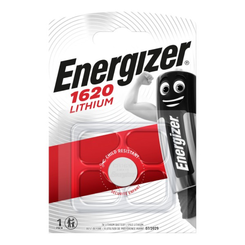 ENERGIZER LITHIUM CR1620 3V B1 BATERIJA