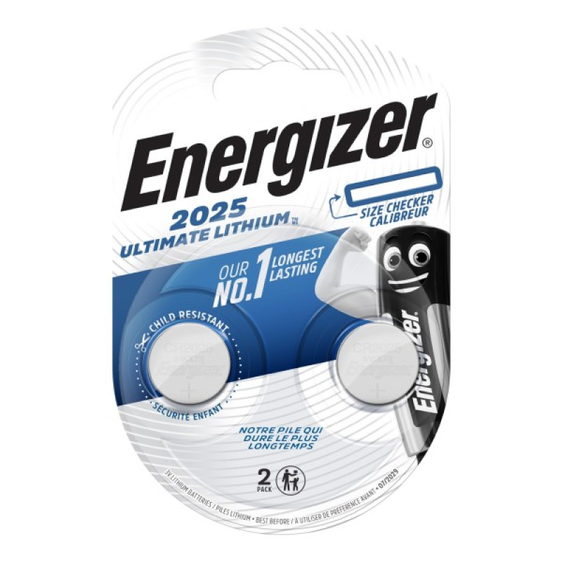 ENERGIZER CR2025 B2 Ultimate Lithium 3V