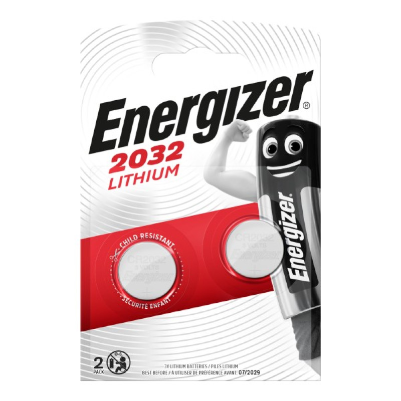 ENERGIZER Lithium CR2032 3V B2