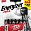 ENERGIZER MAX new AAA B4+2 1.5V