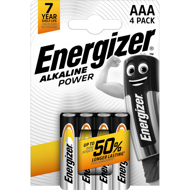 ENERGIZER Base AAA B4 1.5V Alkaline baterijas