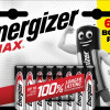 ENERGIZER MAX new AAA B6+2 1.5V Alkaline baterijas
