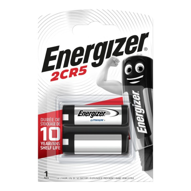 ENERGIZER 2CR5 (245) Lithium 6V B1 1500mAh