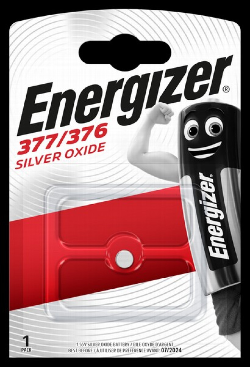 ENERGIZER 377 24mAh 1.55V pulkstenu baterija BL