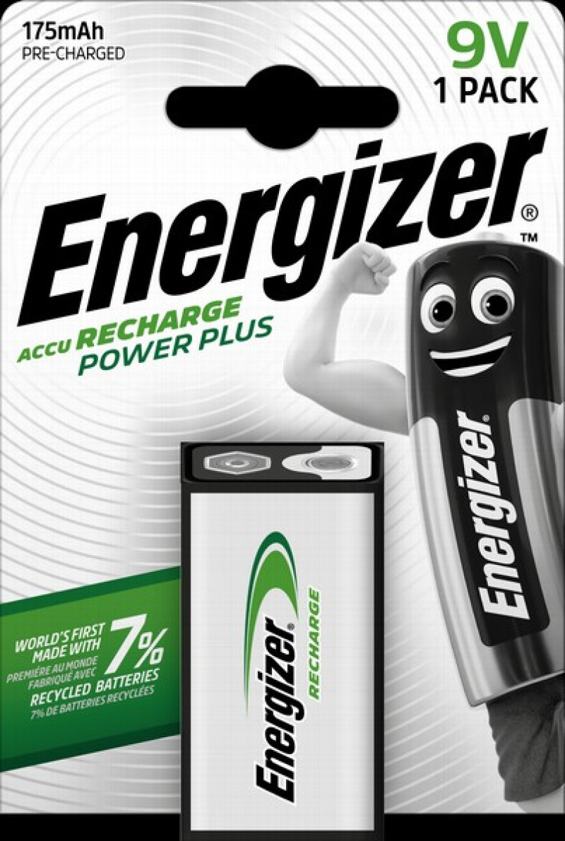 ENERGIZER lad.bat. 9V/NH22 Power PLus 175mAh B1