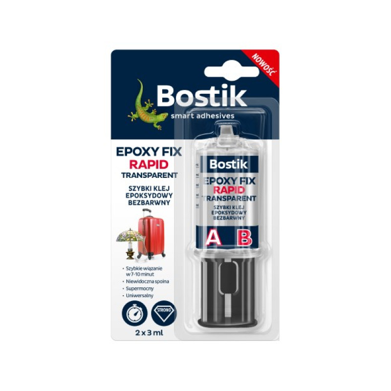 BOSTIK EPOXY FIX RAPID 2x3ml līme