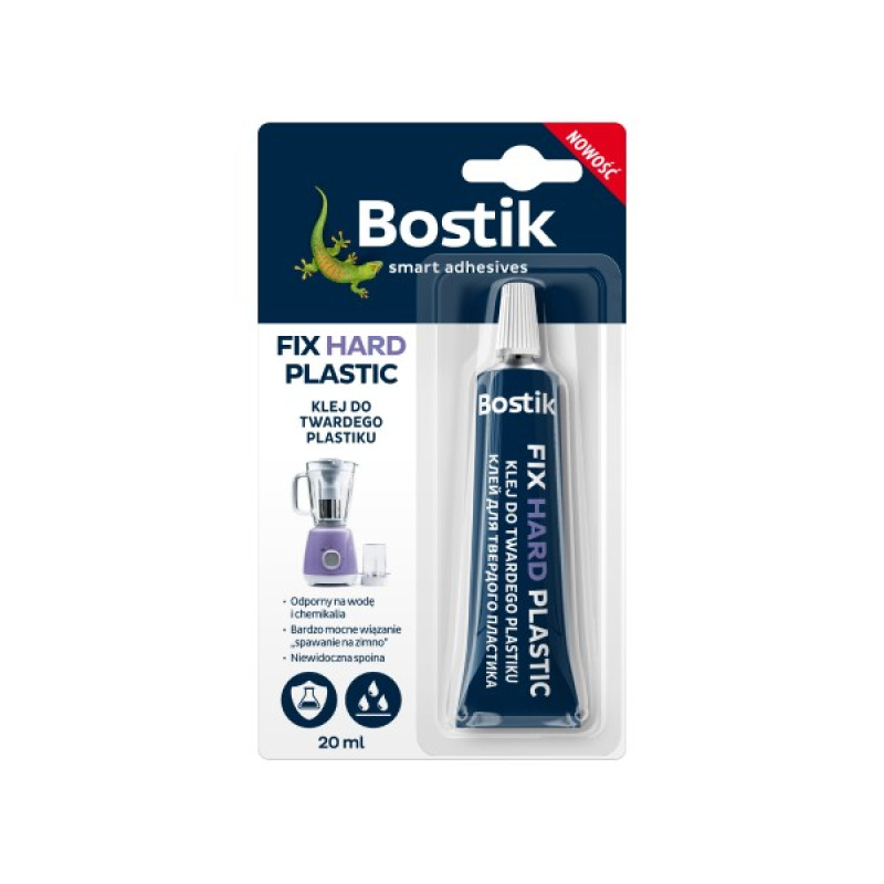 BOSTIK FIX HARD PLASTIC 20ml līme