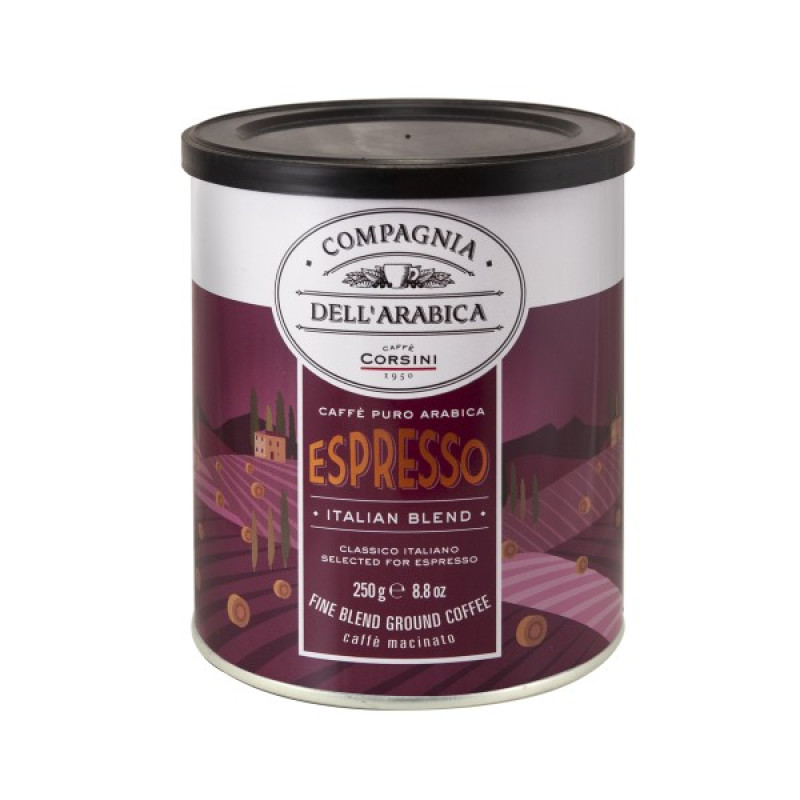 Caffe Corsini Compagnia dell'Arabica Espresso Arabica malta kafija, 250g bundžā