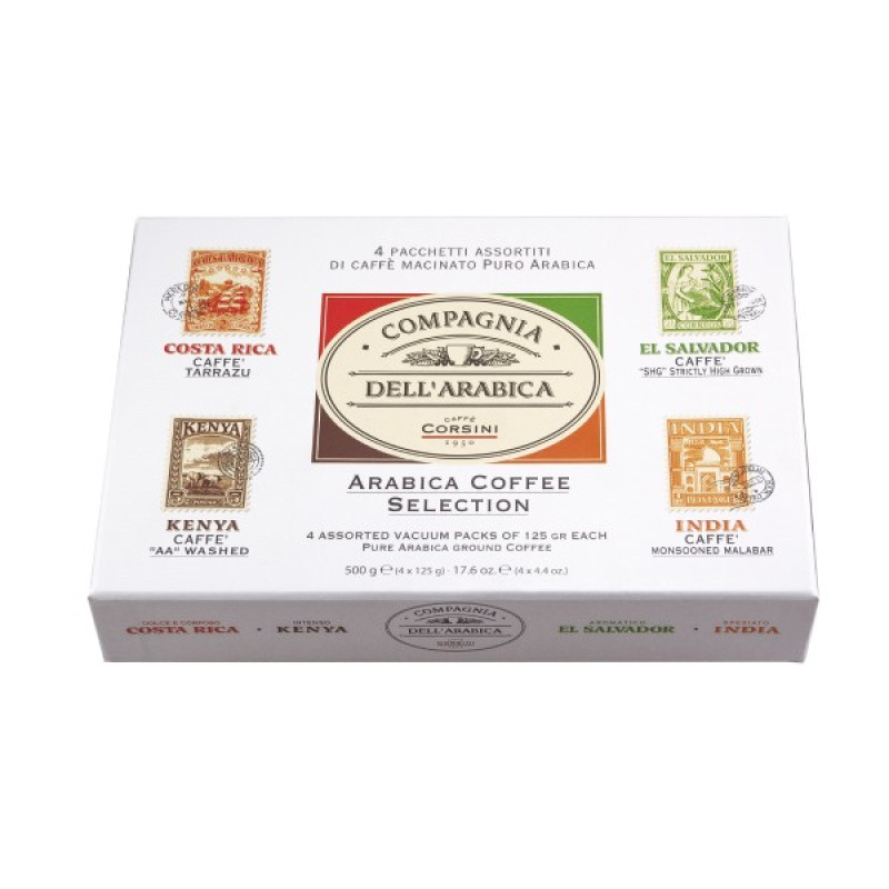 Caffe Corsini Compagnia dell'Arabica Maltas kafijas izlase, 4x125g