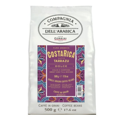 Caffe Corsini Compagnia dell'Arabica Costa Rica kafijas pupiņas, 500g
