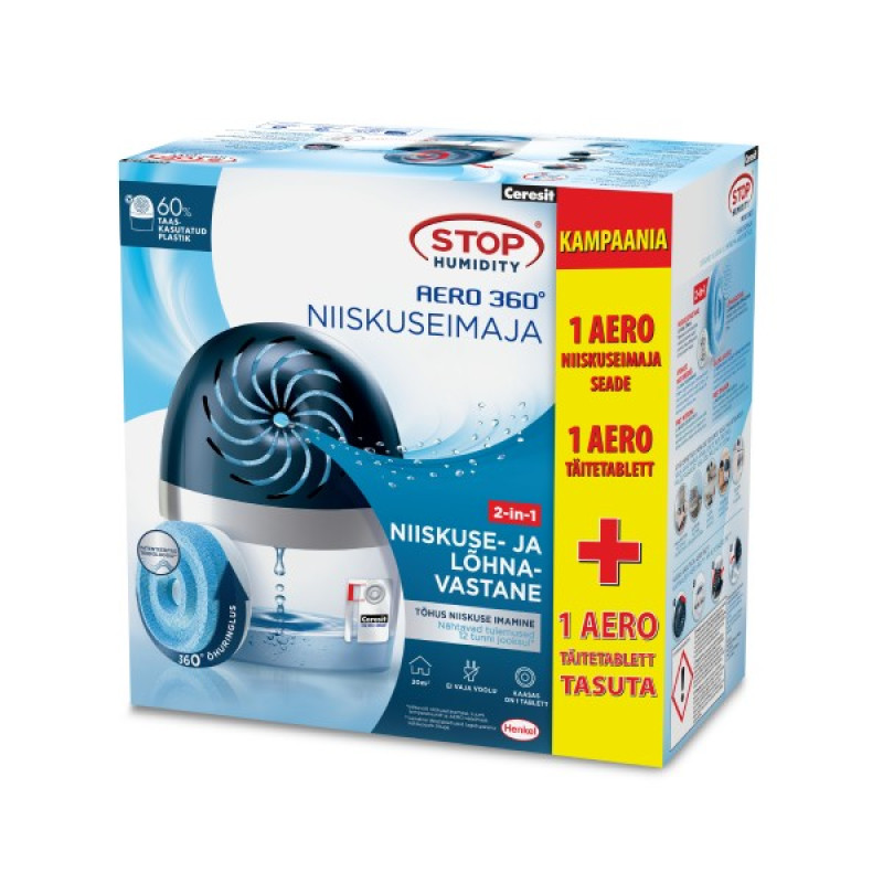 Ceresit mitruma absorbents +2x450g PROMO