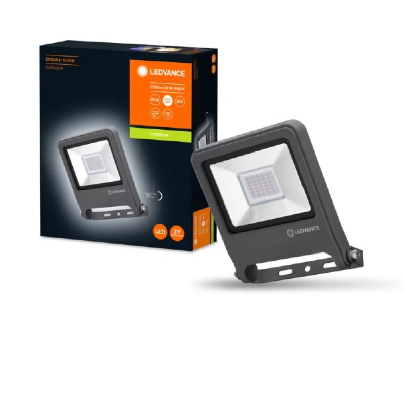 Ledvance Endura flood 30W 840 DG gaismeklis